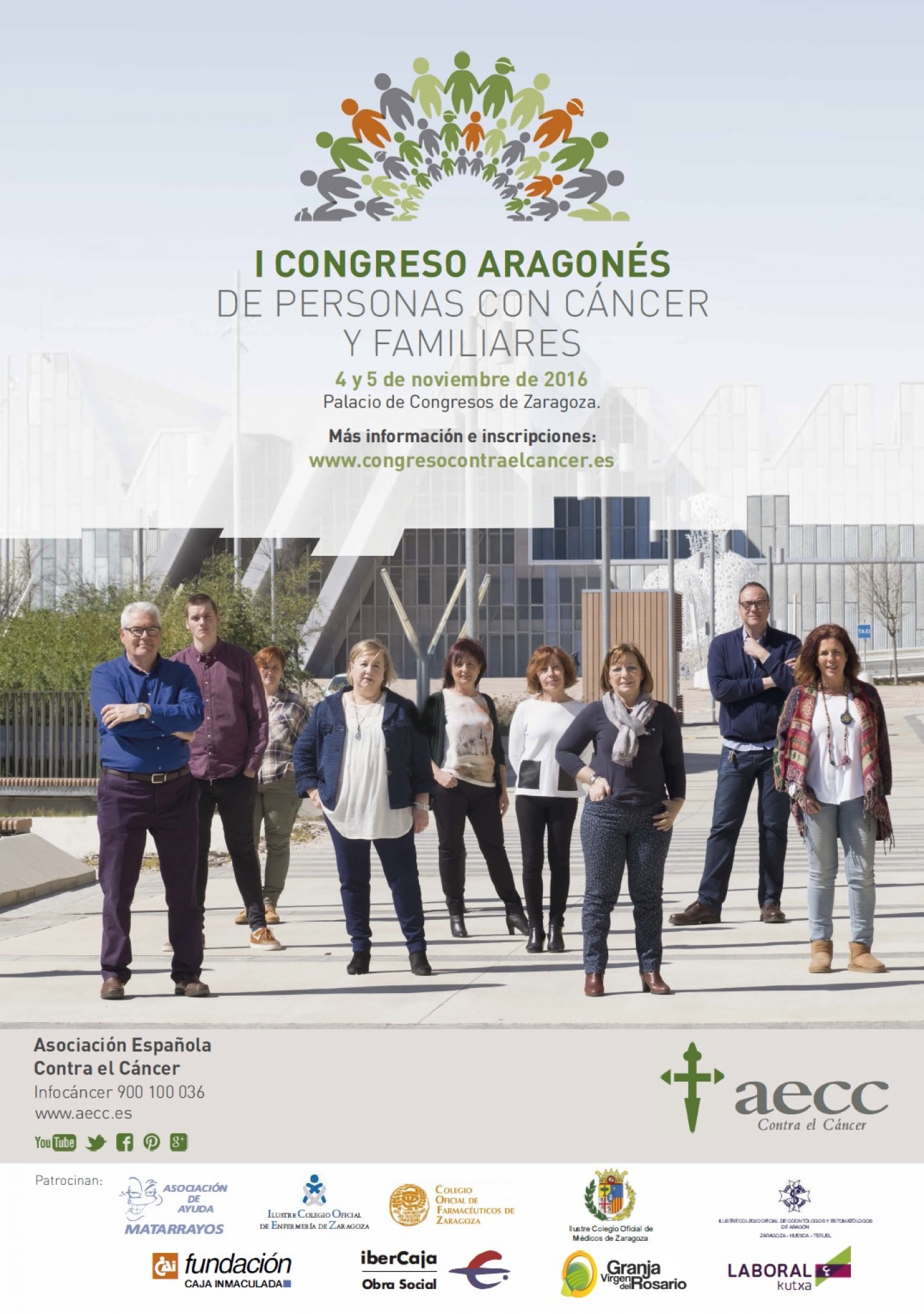 La Asociación Española Contra el Cáncer en Aragón organiza el Primer Congreso Aragonés de Personas con Cáncer y sus Familiares