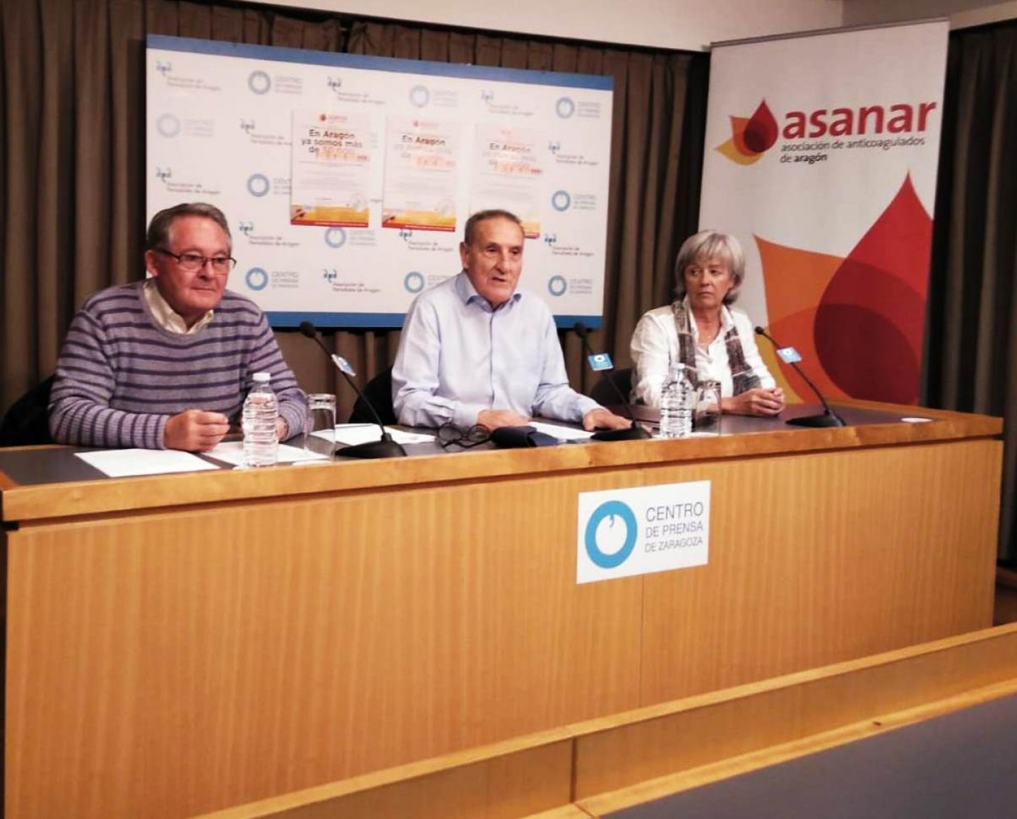 La Asociación de Anticoagulados de Aragón advierte de que cada vez son más jóvenes las personas con problemas de coagulación sanguínea