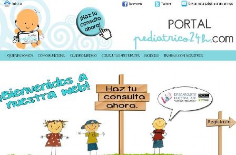 Un nuevo portal para consultas pediátricas online